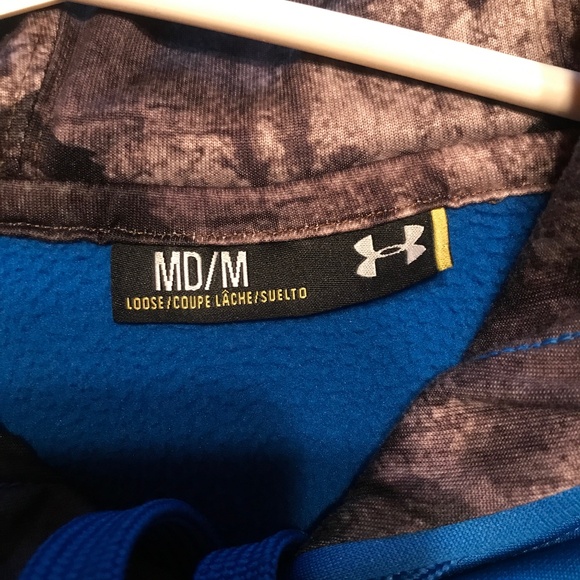 Under Armour Mens Hooded Sweatshirt Mossy Oak - Picture 2 of 9